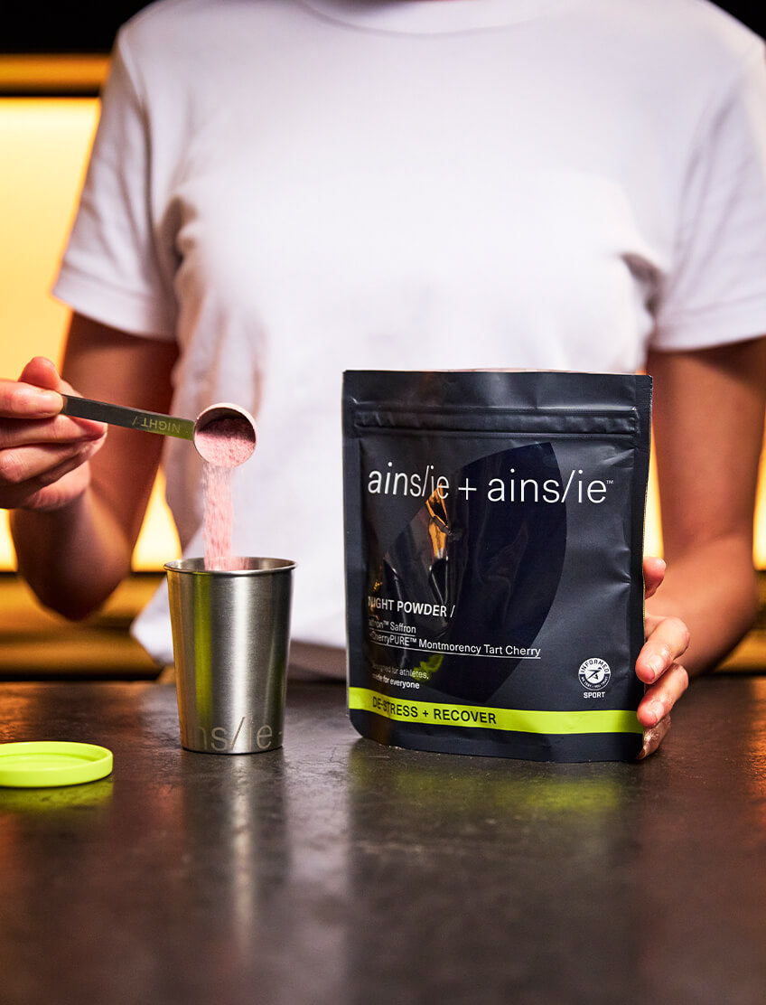 Take one scoop of ainslie+ainslie NIGHT POWDER